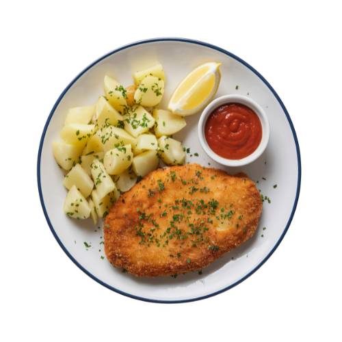 COTOLETTA CON PATATINE